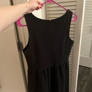 J. Crew Black sleeveless dress